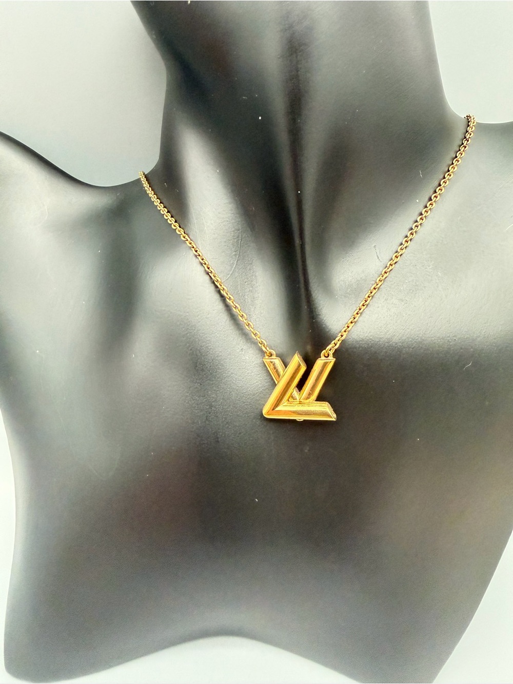 Louis Vuitton Métal Go14 Gold Plated Necklace